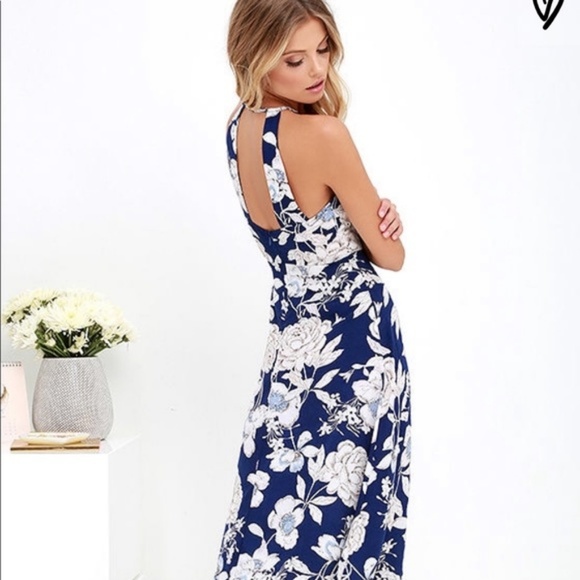 Lulus floral maxi dress - Picture 2 of 8